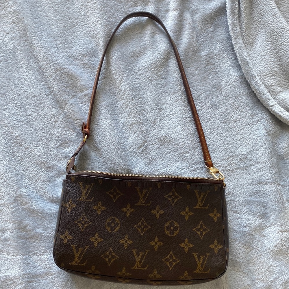 Louis Vuitton ✨ Monogram Canvas Accessories Pochette Bag